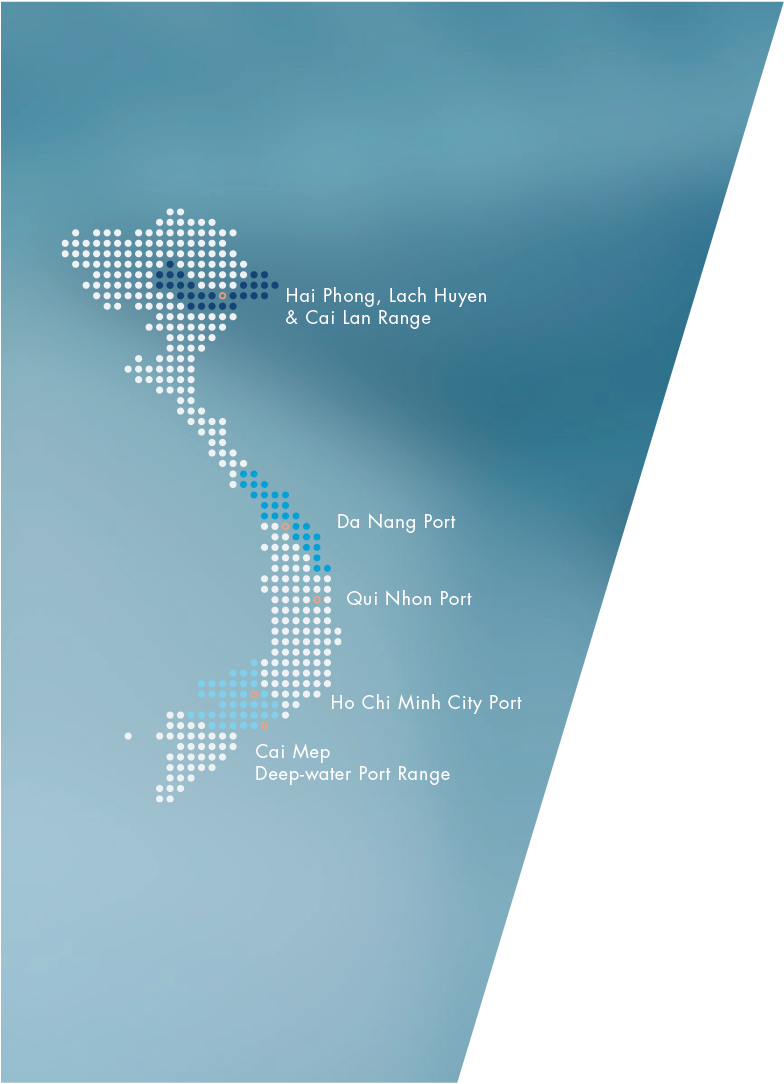 Rapid improvement of infrastructure to support investment in Vietnam - Container ports in North, Central & South